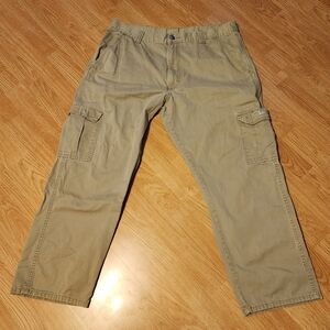 Men's Wrangler Tan Cargo Pants